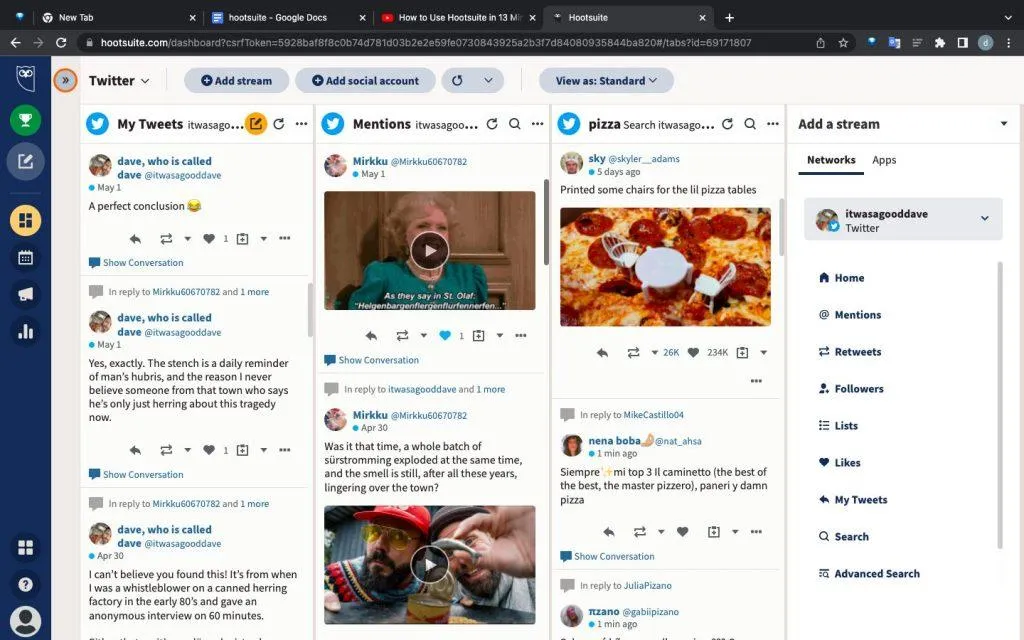 Hootsuite-Dashboard
