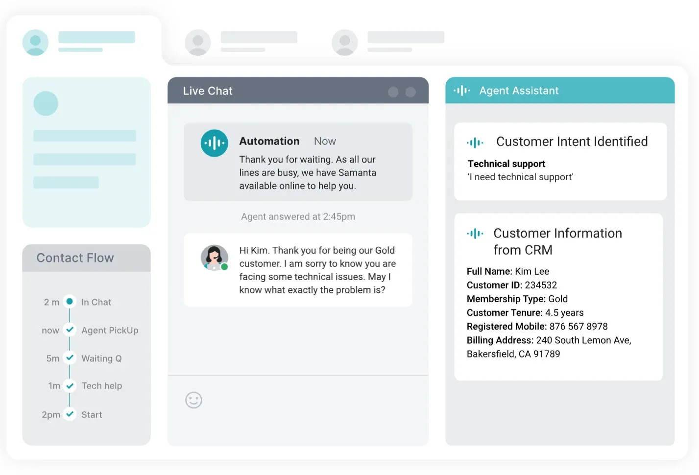 Kore.ai:s AI-assistent för kundservice