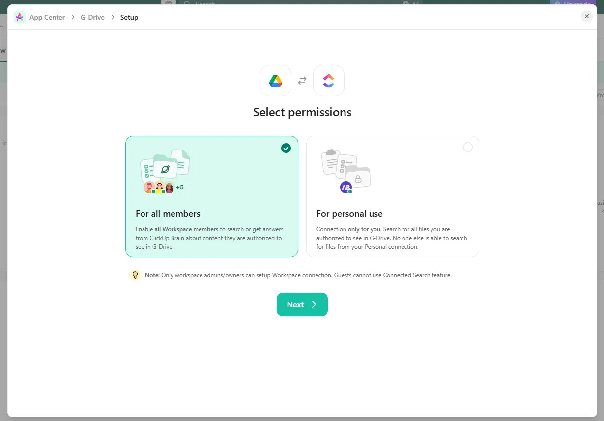Collega il tuo account: come automatizzare i Fogli Google con l'IA