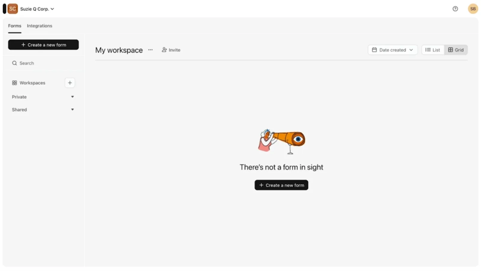 Alternatives à Jotform : Typeform