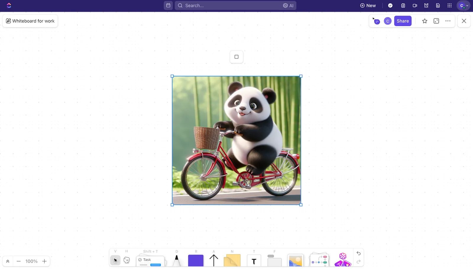 Функции на ClickUp Whiteboards