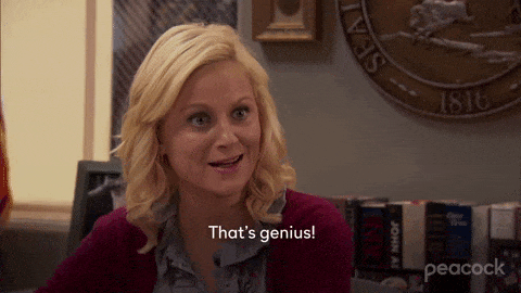 Leslie Knope từ Parks & Rec nói rằng đó là một ý tưởng tuyệt vời