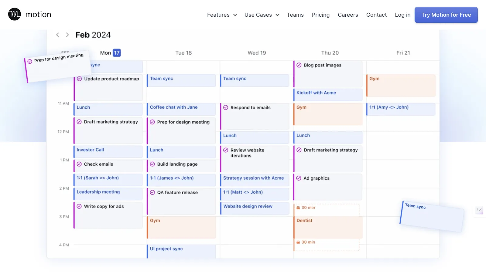Motion vs Todoist: ¿Qué es Motion?