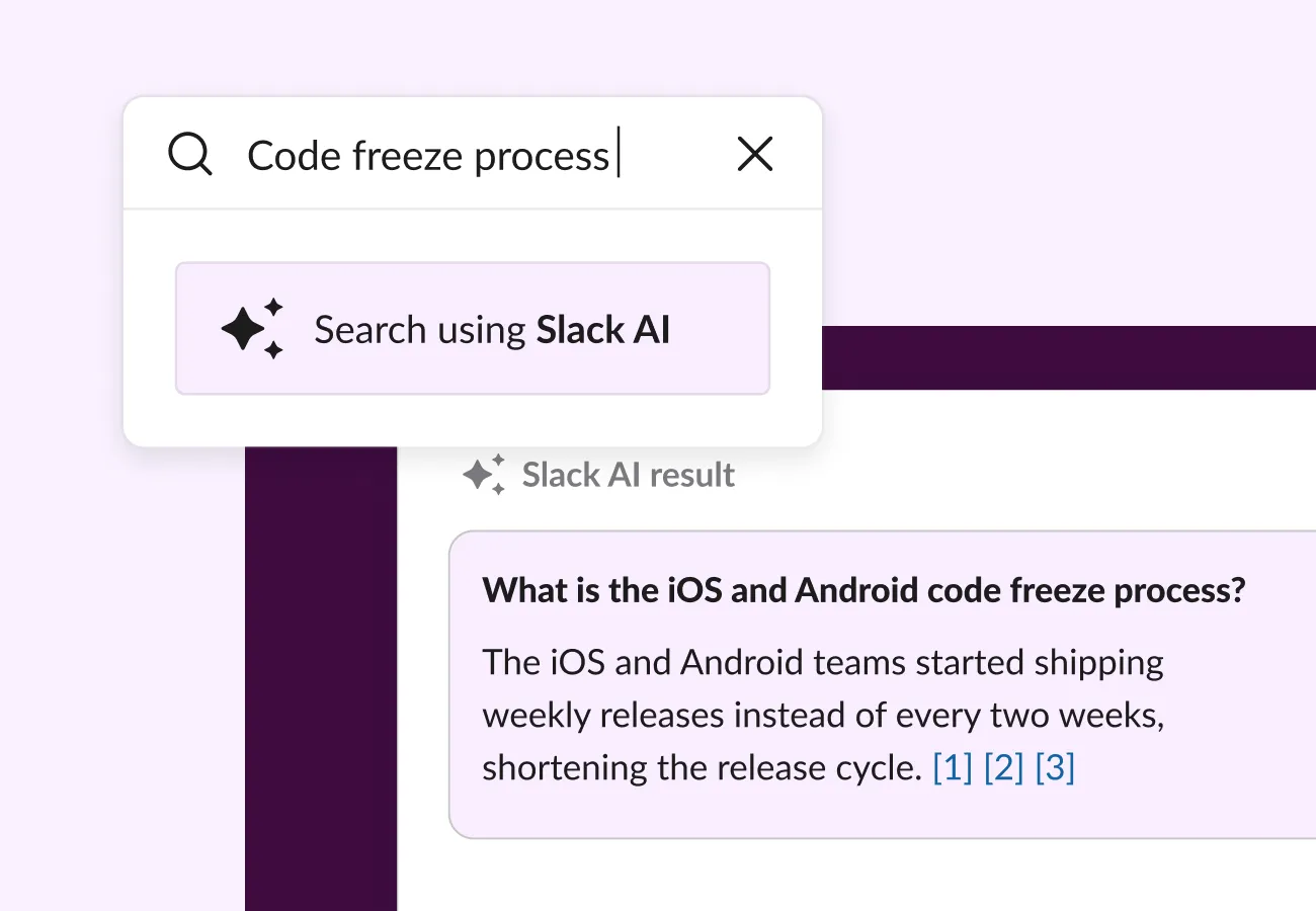 Slack에 내장된 AI: Chanty 대 Slack