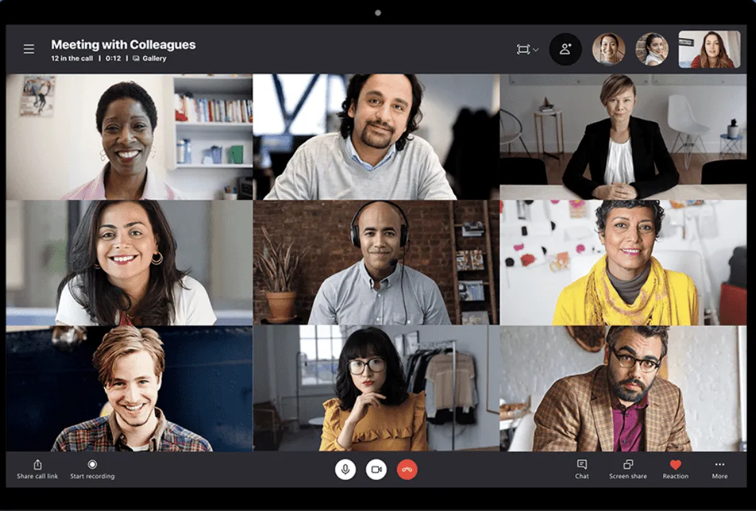 Outils de communication d'entreprise Skype