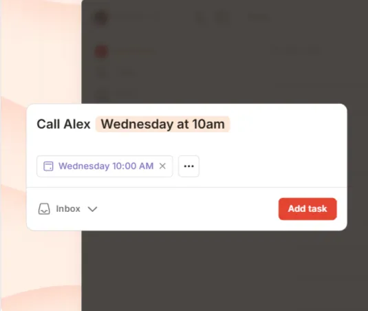 Zadávání v přirozeném jazyce – Sunsama vs. Todoist
