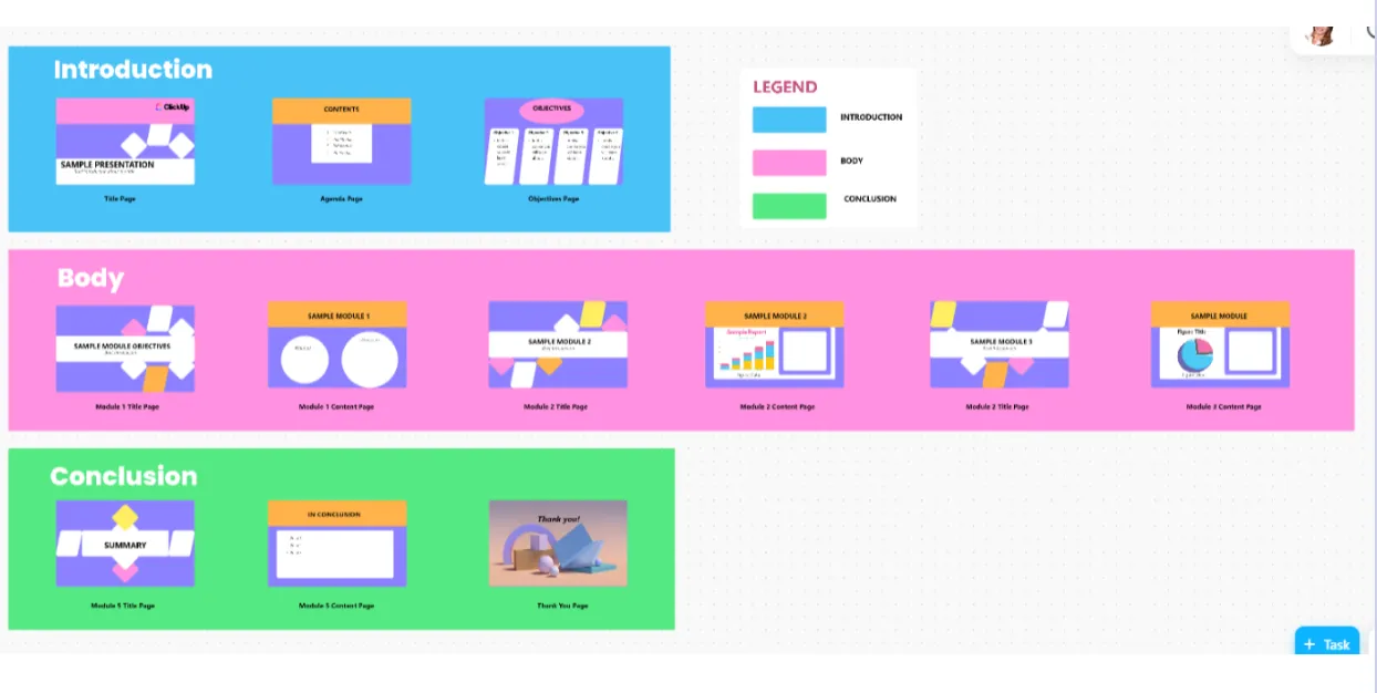 Plantilla de ClickUp: Google Slides vs. PowerPoint