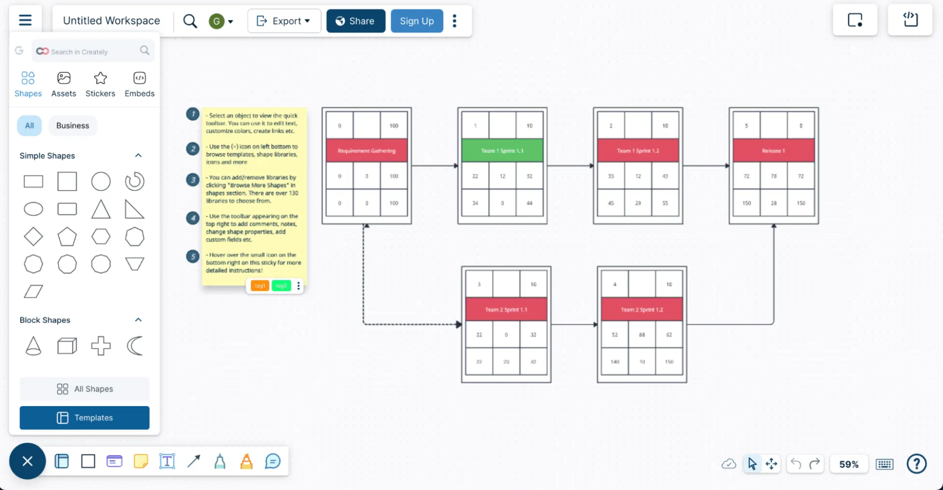 Diagrama de precedencia: Plantillas de diagramas de precedencia