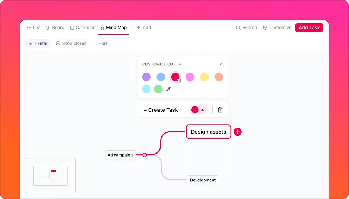 Mindmap-Elemente: ChatGPT Mindmap-Generator