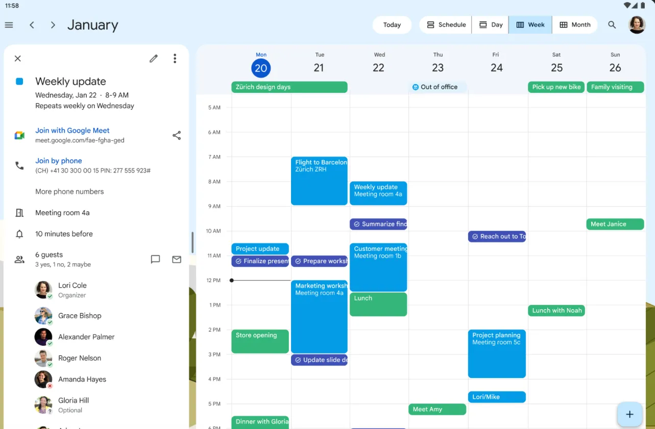 Google Calendar