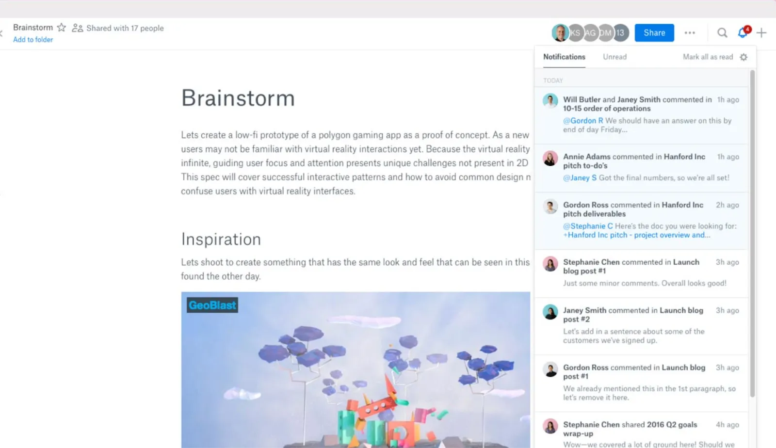 Dropbox: Phần mềm hợp tác tài liệu