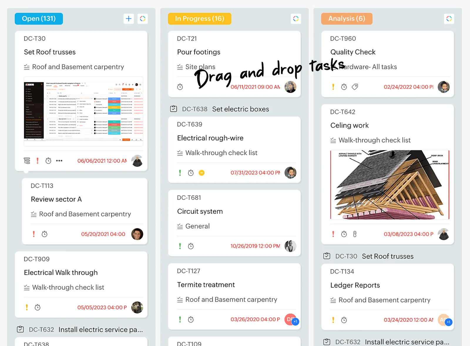 Zoho Projects: alternatywy dla aplikacji Height