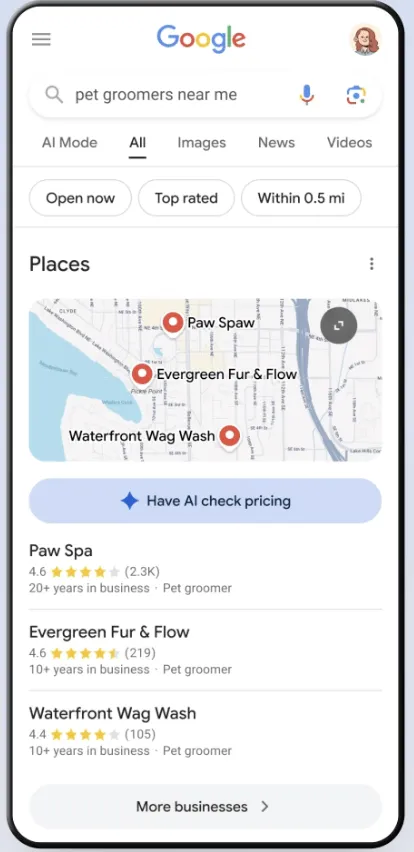 Google AI 모드