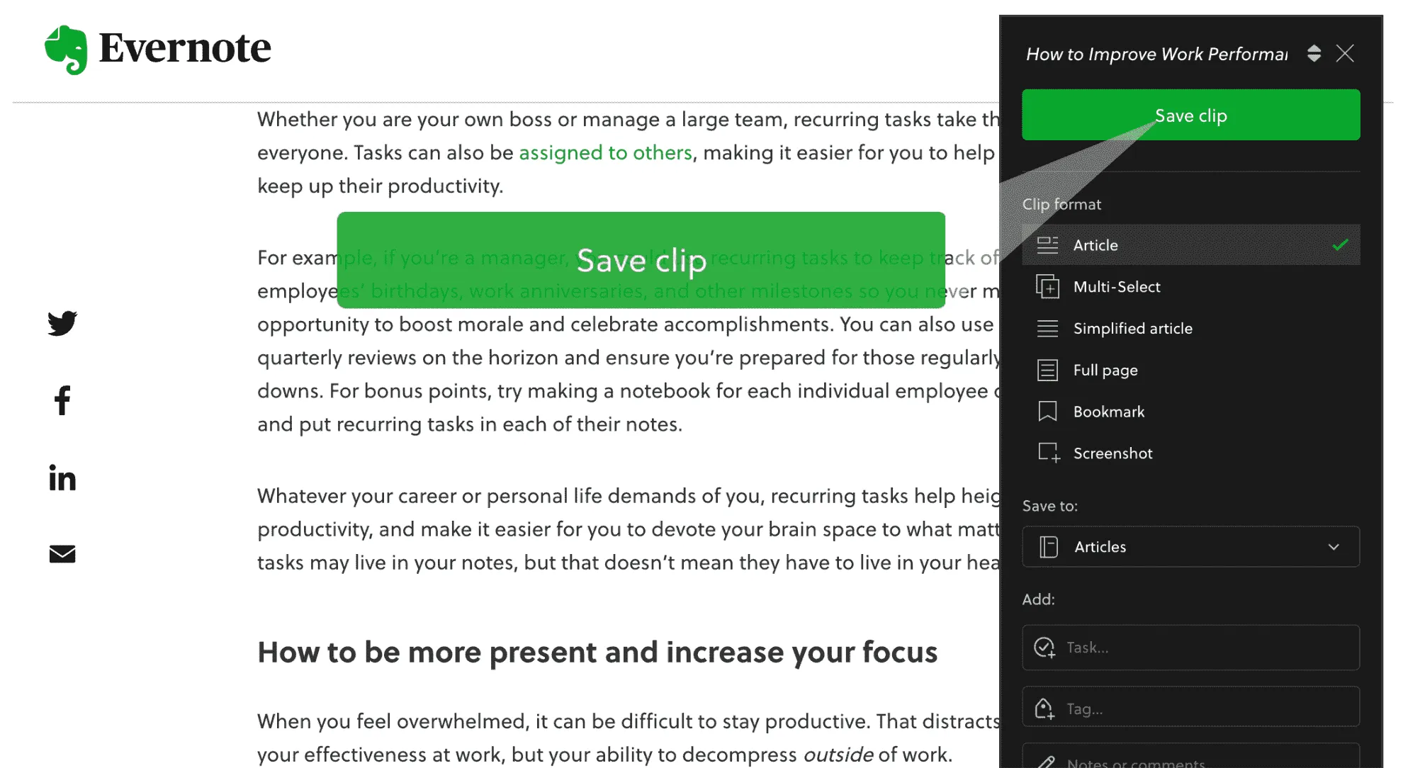 evernote web clipper