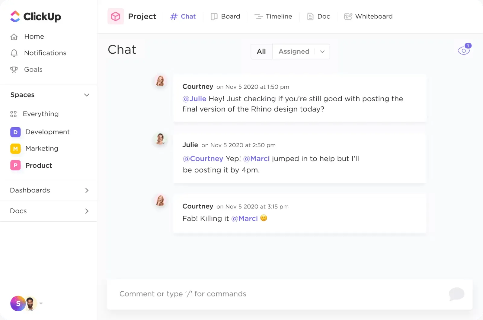 ClickUp-Chats