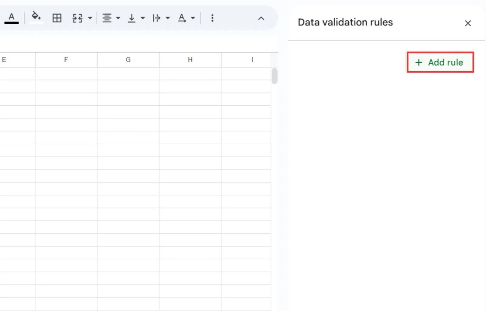 เพิ่มกฎ: วิธีจัดระเบียบวันครบกำหนดใน Google Sheets