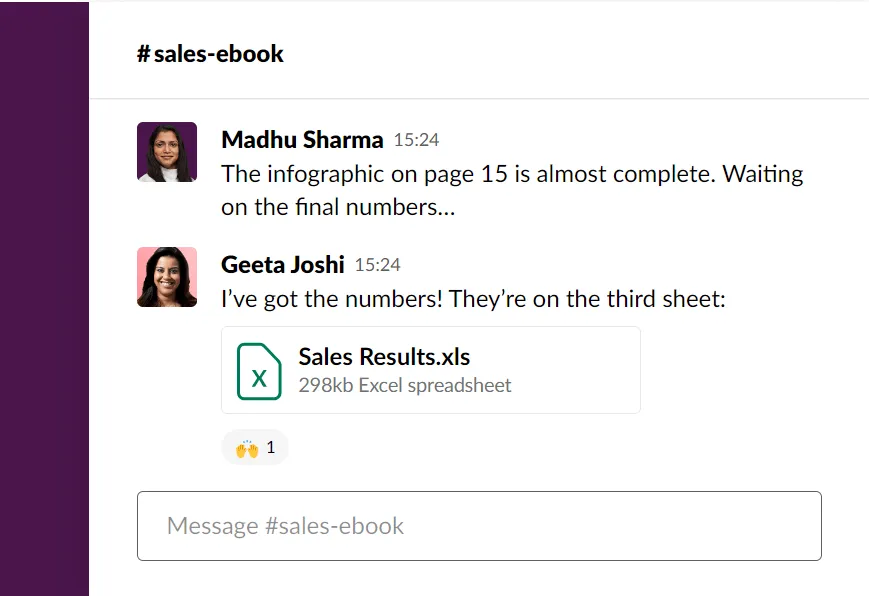Slack Fildelning och integration