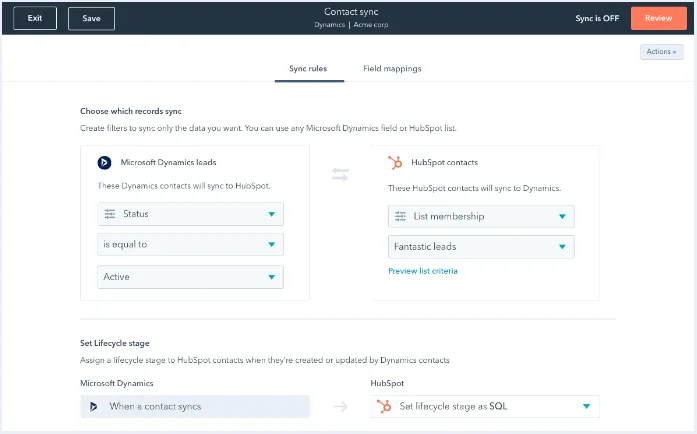 Integración de HubSpot con Front