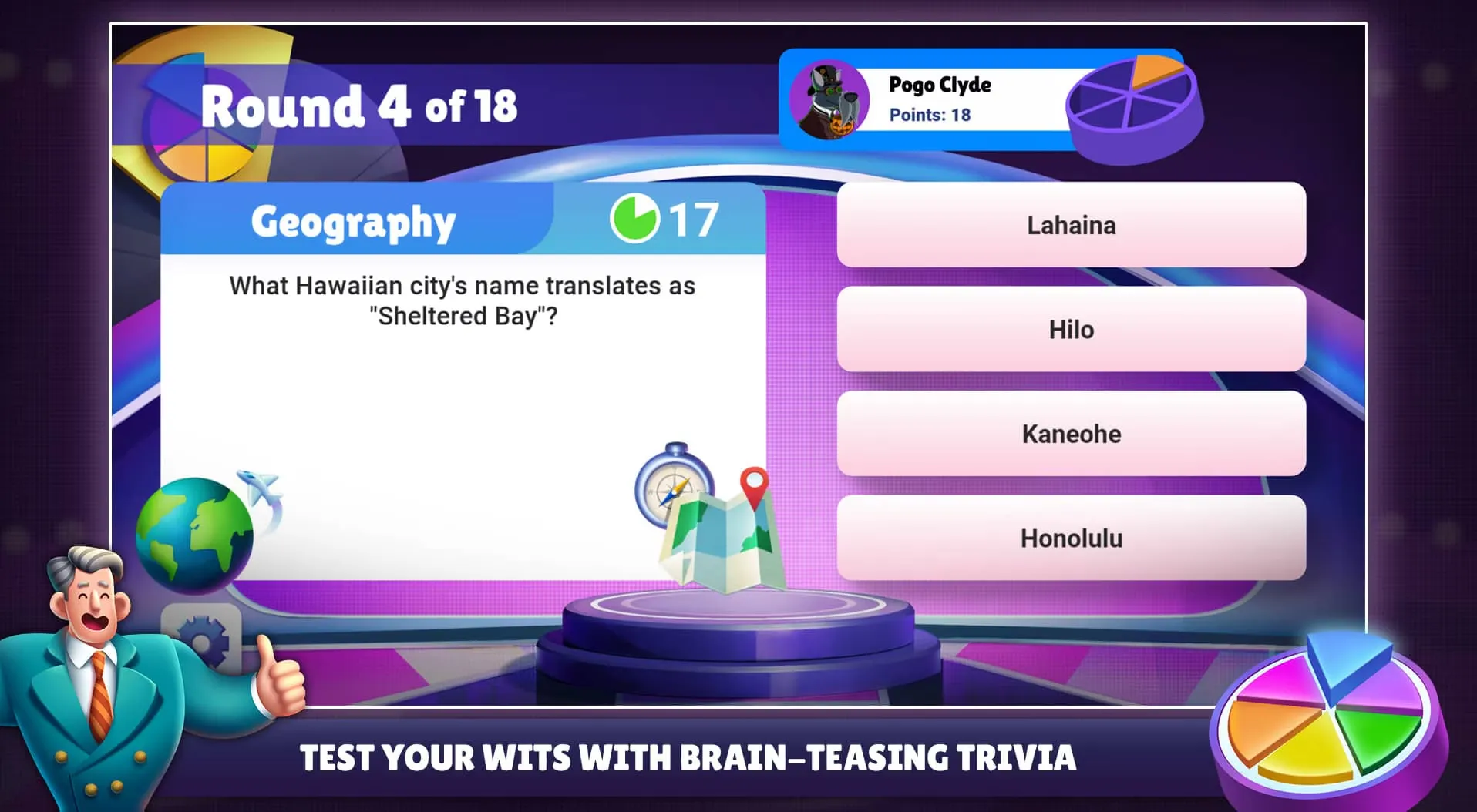 Gra quizowa w Pogo: gry integracyjne online