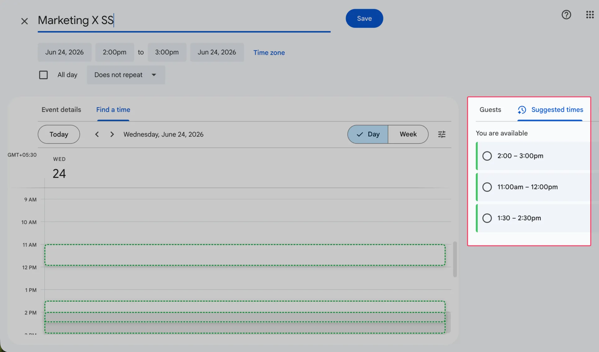 Vind beschikbare momenten voor vergaderingen met Google Gemini in Google Agenda. Dit is de ingebouwde AI-tool voor Google Agenda