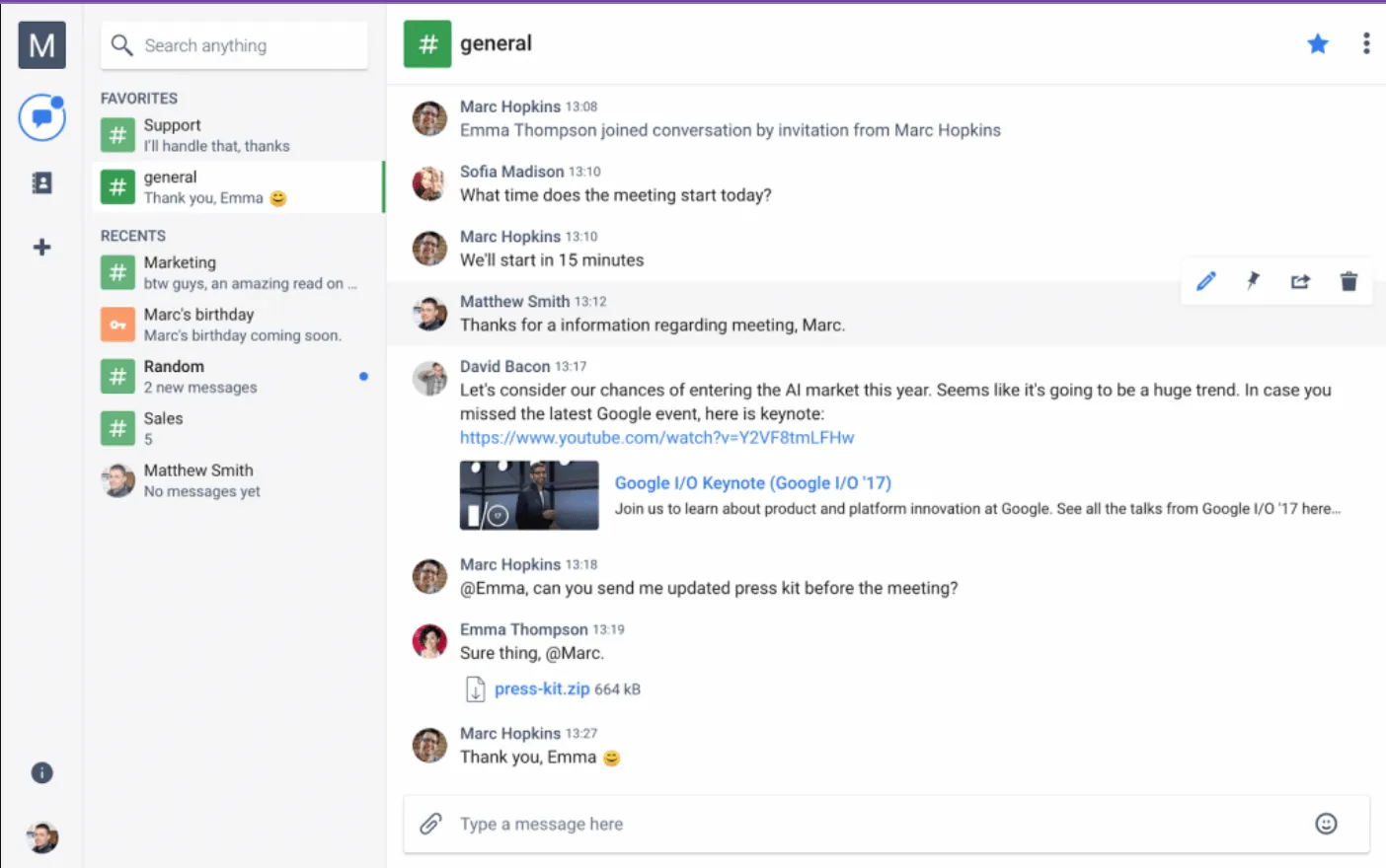 Chanty: alternativa a Skype for Business para empresas