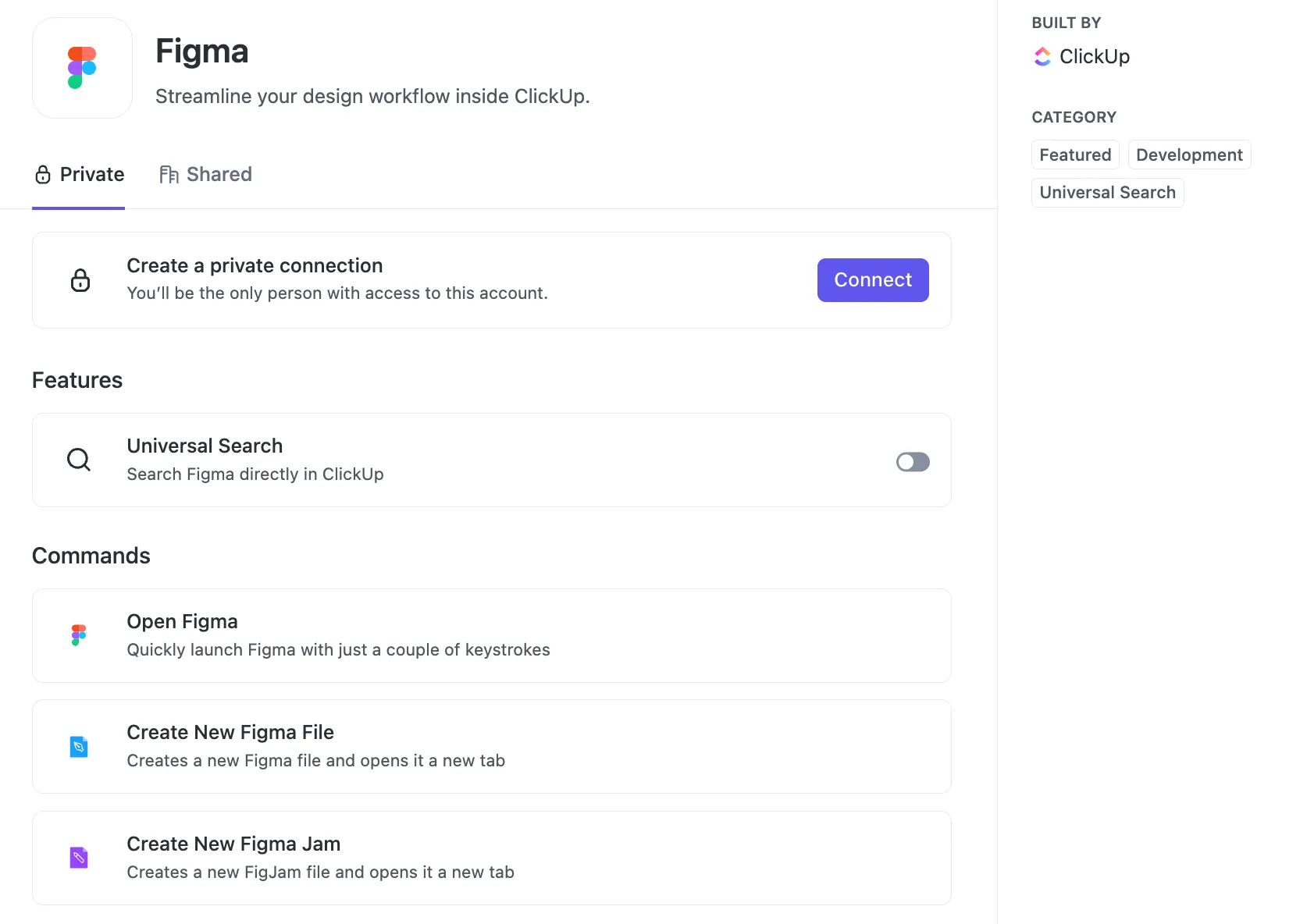 Integración de Figma X ClickUp