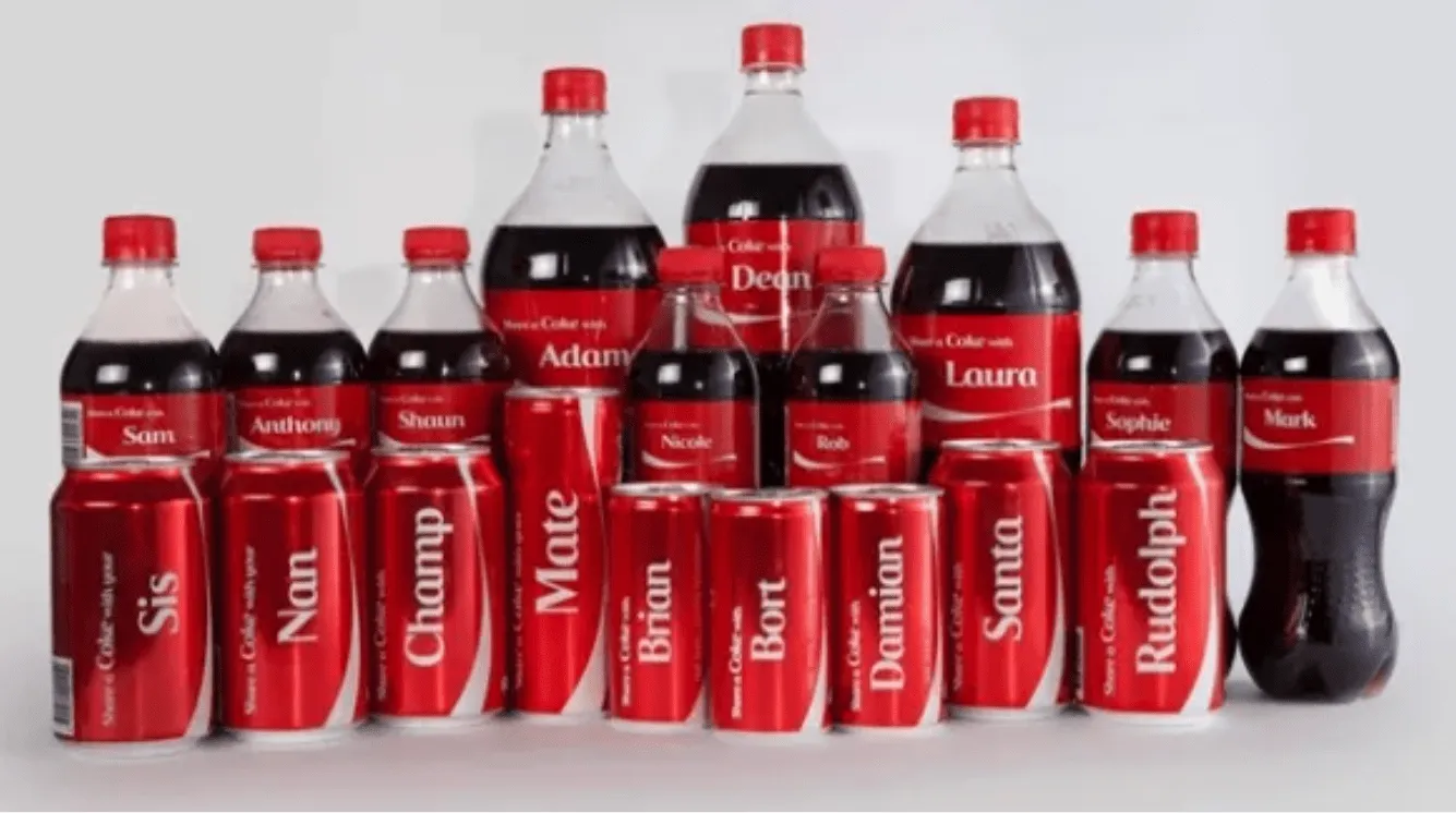 Bouteilles de Coca-Cola