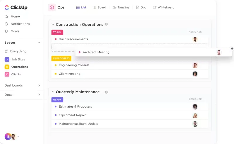 ClickUp Projektmanagement-Software