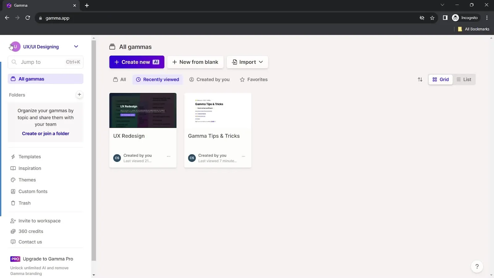 Gamma: KI-Workflow-Tools