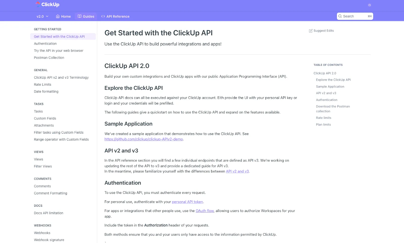 Clickup API belgeleri: API Belgeleri Nasıl Yazılır