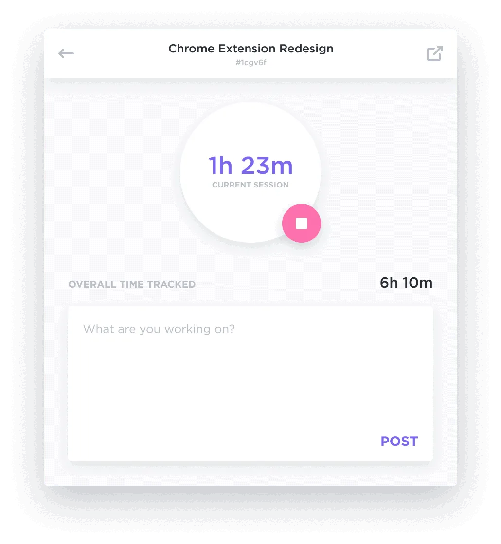 Funzionalità di gestione del tempo di ClickUp