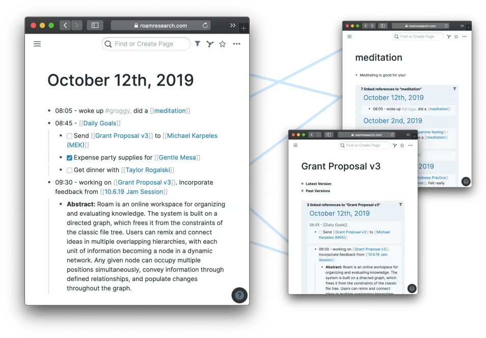 Alternatif Notebook LM: Roam Research