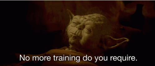 Yoda, ihtiyacınız olan şeyi zaten bildiğinizi söylüyor