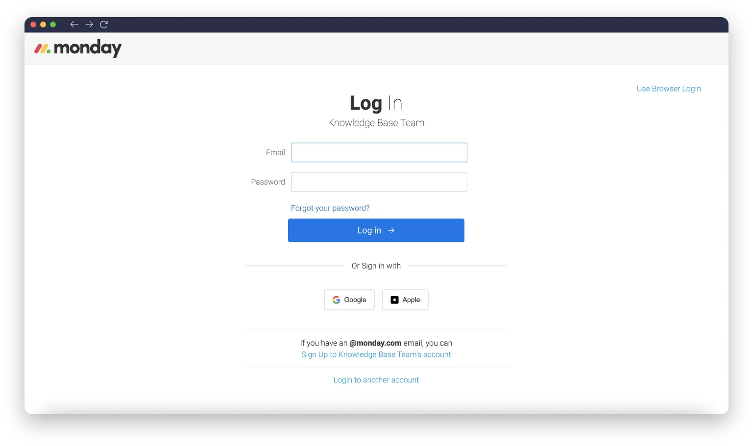 password_Monday.com 로그인
