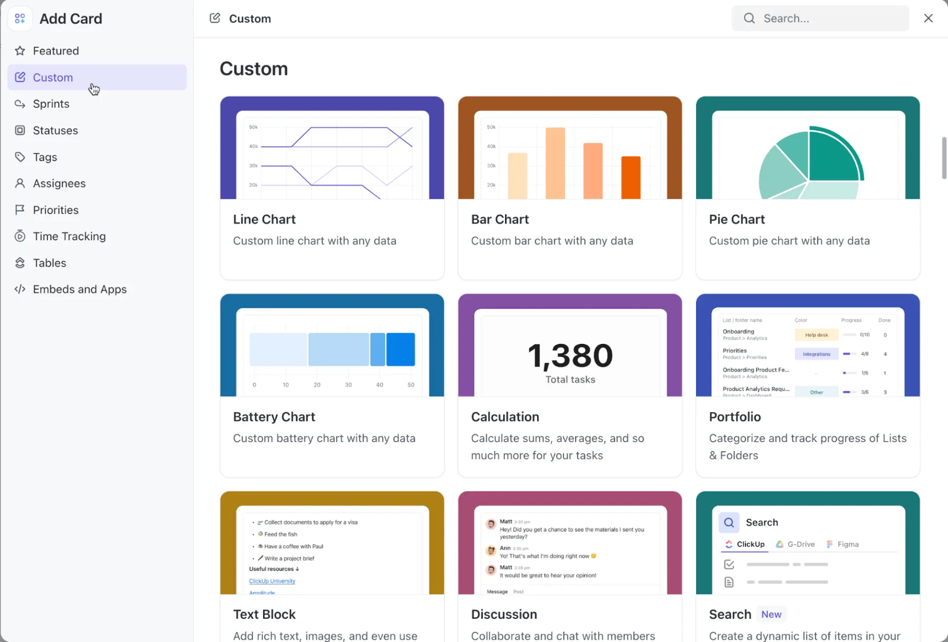 Dashboard ClickUp: come comunicare i successi e gli insegnamenti appresi alla dirigenza