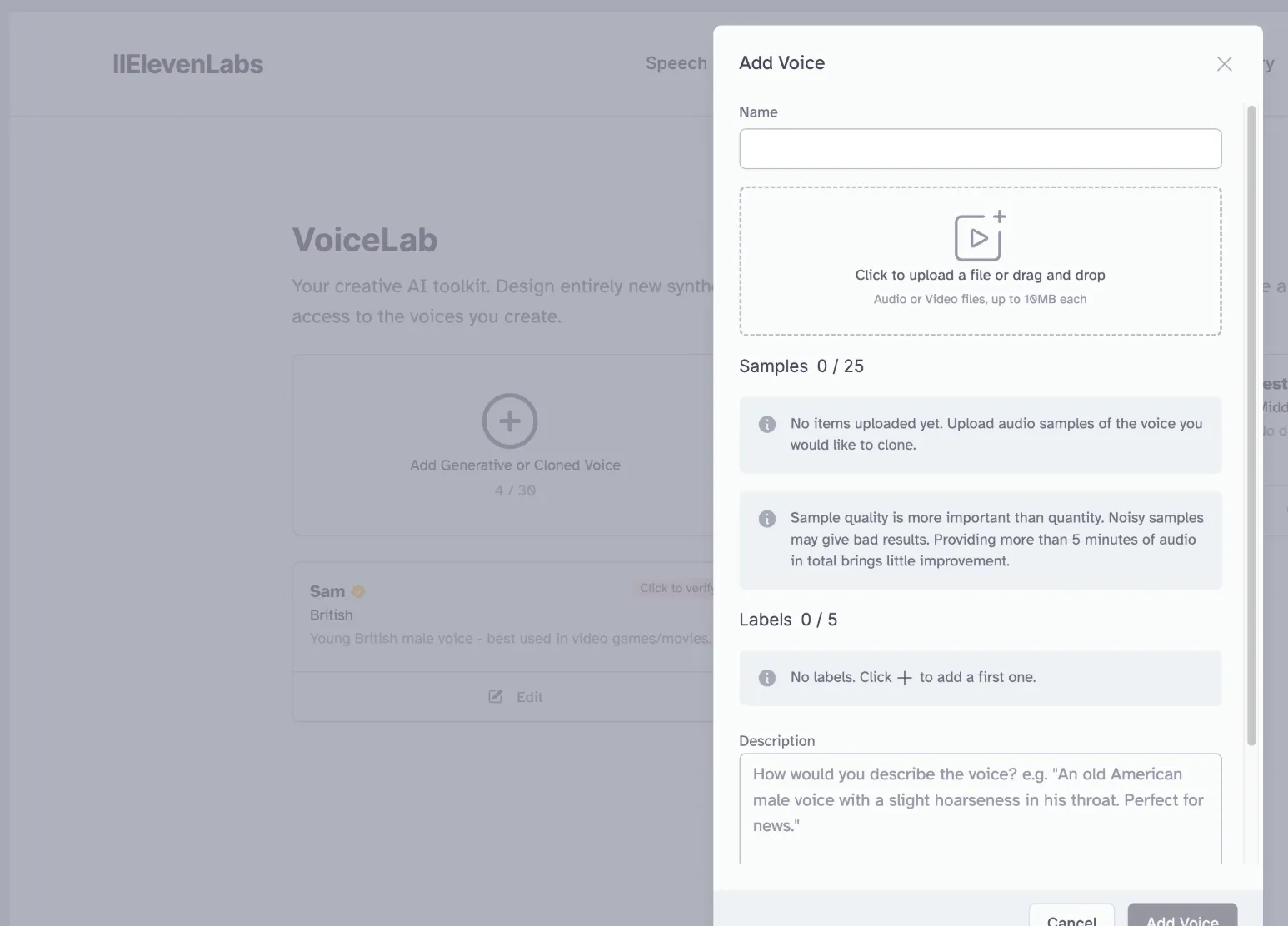 ElevenLabs : ตัวแทนเสียงด้วยปัญญาประดิษฐ์