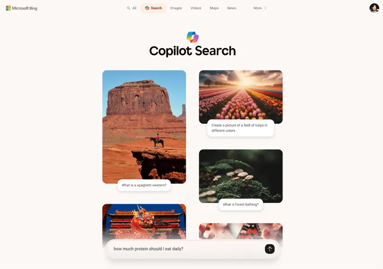 Microsoft 365 Copilot: Alternativ till Google AI Mode som skannar YouTube-videor och mer