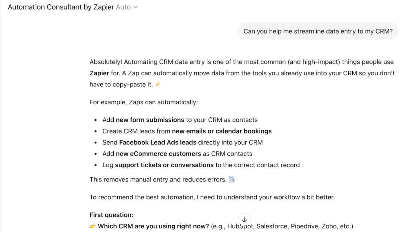 代理店向けベストGPT - 自動化コンサルタント Zapier