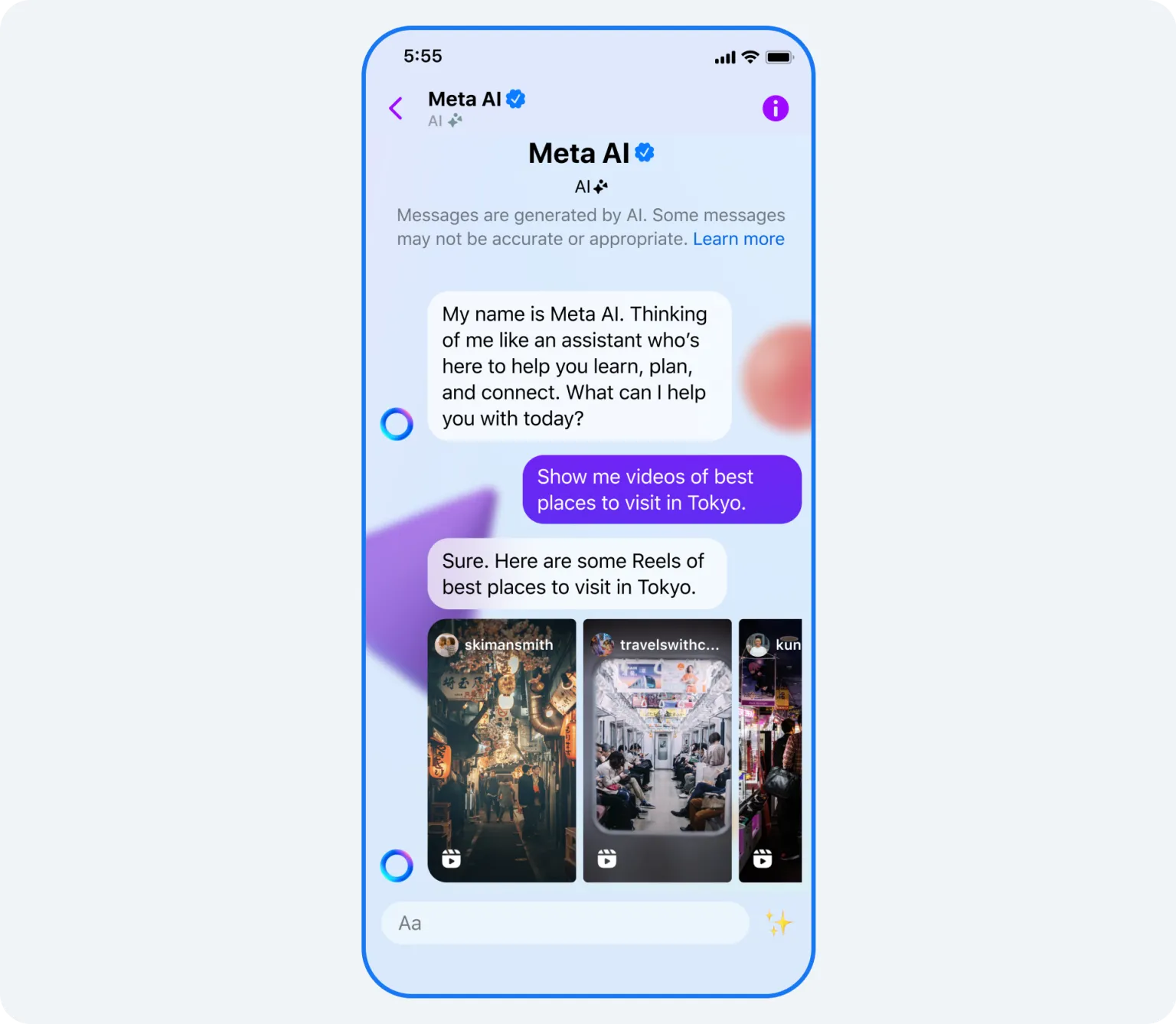 كيفية استخدام Meta AI على Instagram