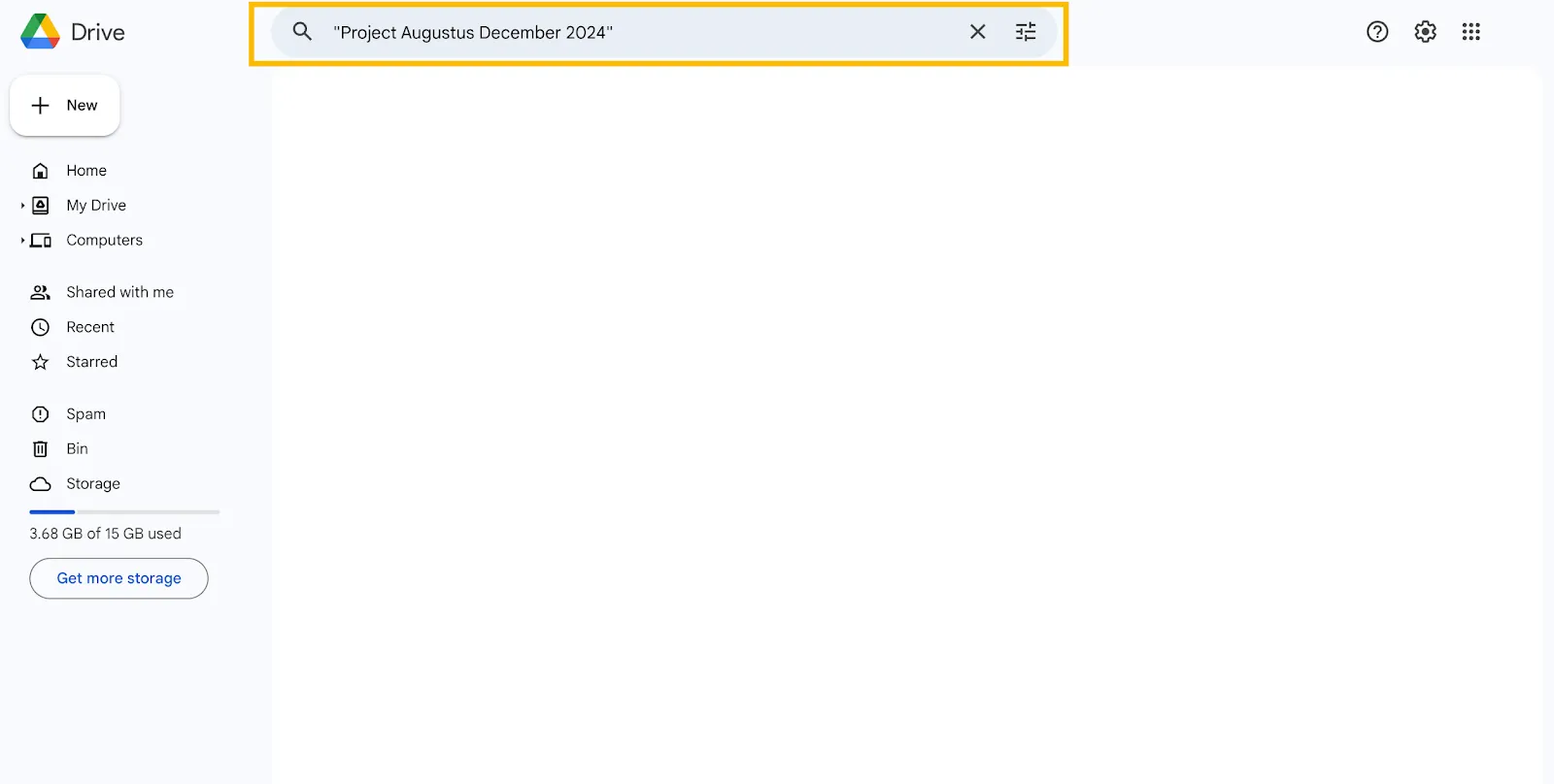 Comment copier un dossier dans Google Drive : étape 2