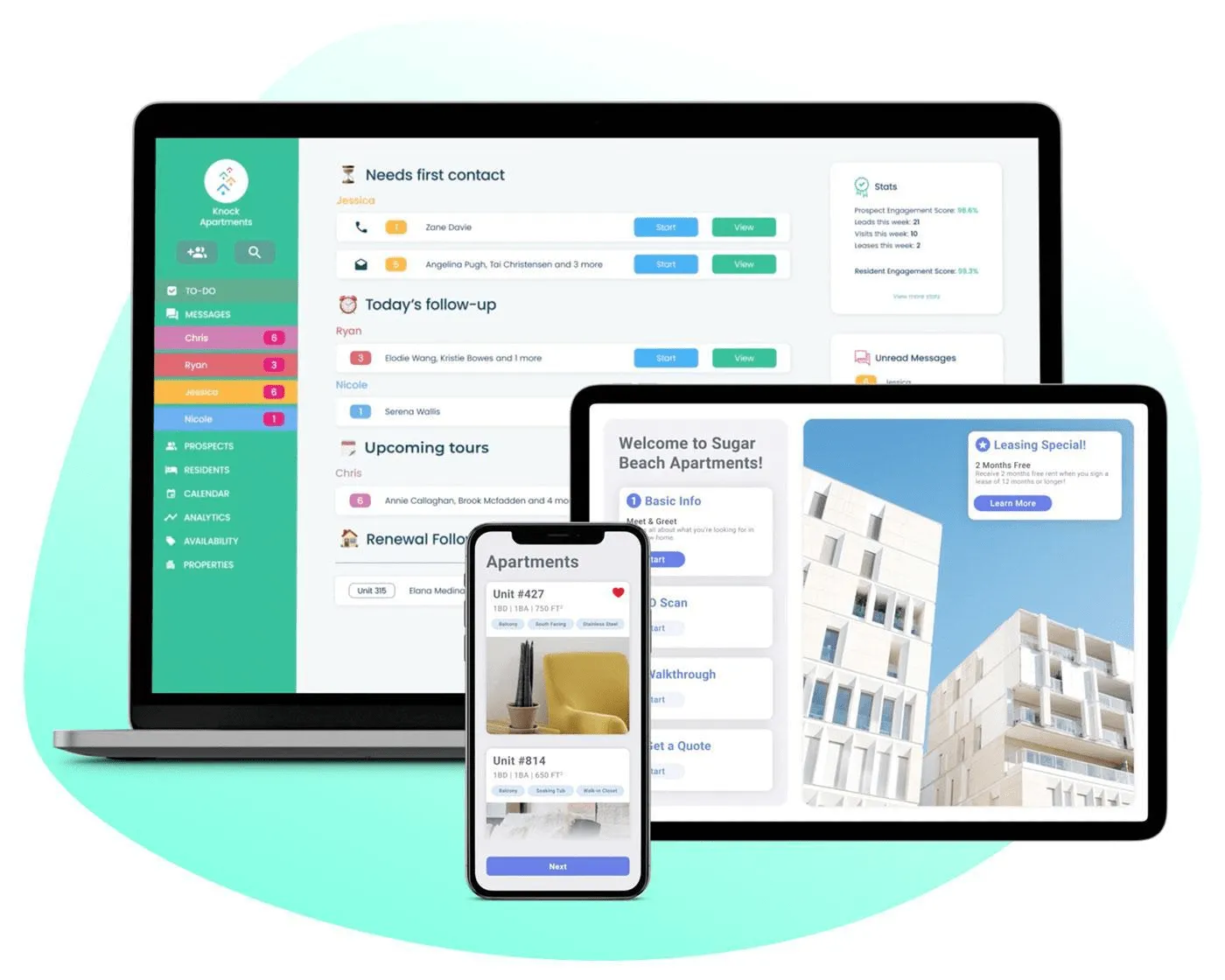 Knock CRM per la gestione immobiliare