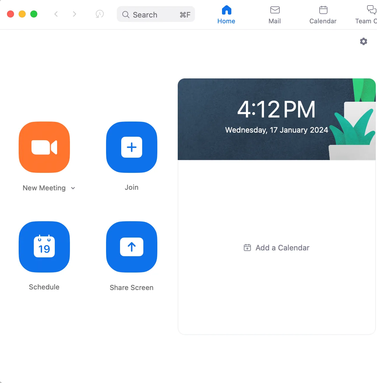 Programar una reunión a través de la aplicación de escritorio de Zoom