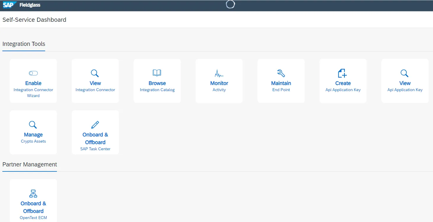 SAP Fieldglass Dashboard