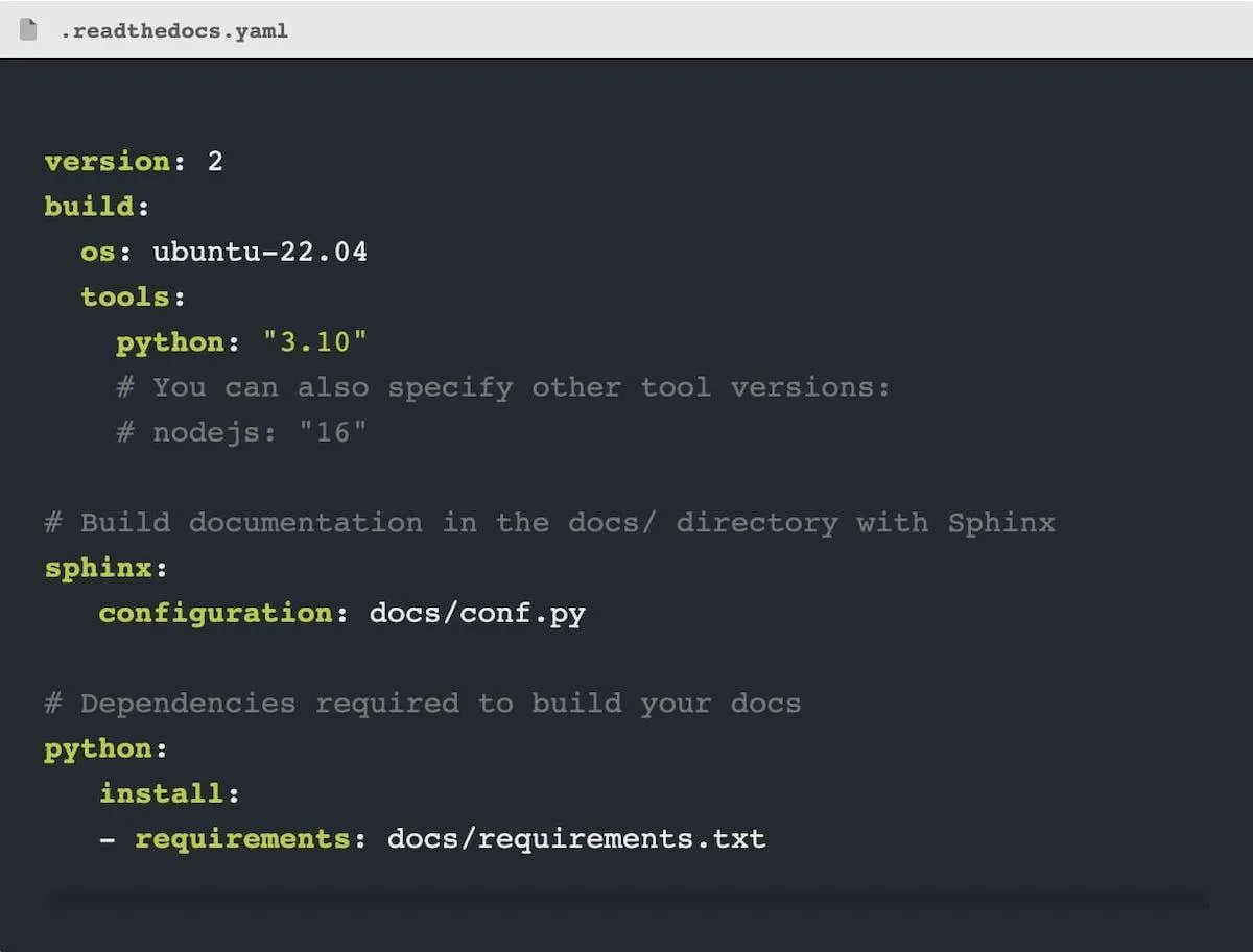 Alternative a Gitbook: Read the Docs versione 2