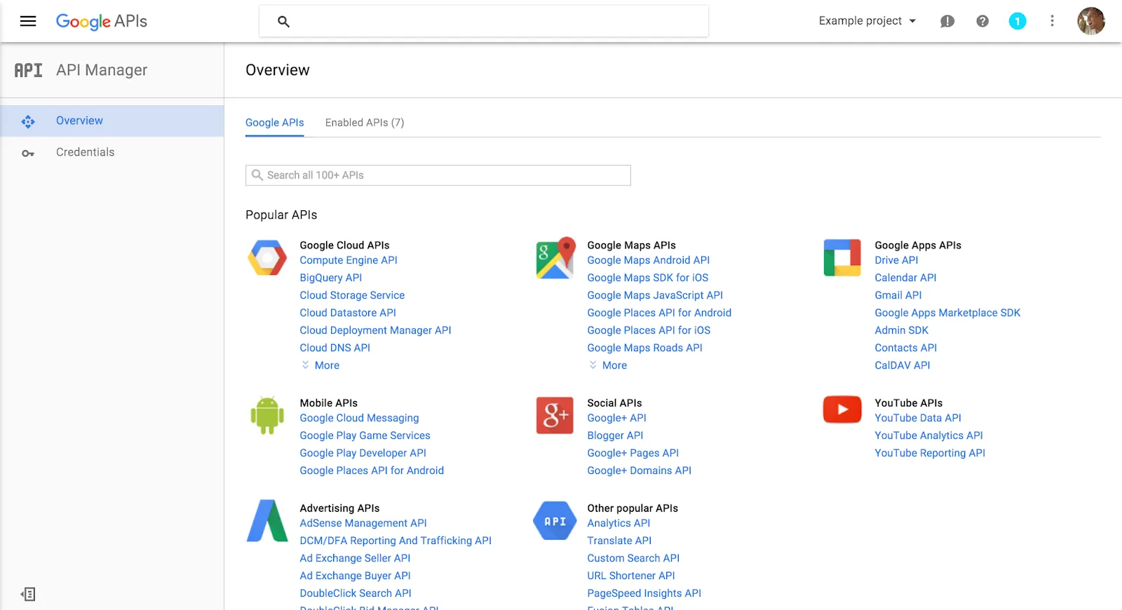 Google API: példa a REST API-ra