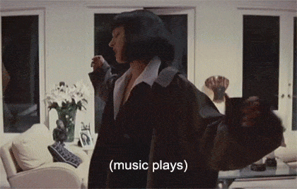 มีอาเต้นรำในภาพยนตร์เรื่อง Pulp Fiction ที่บ้าน