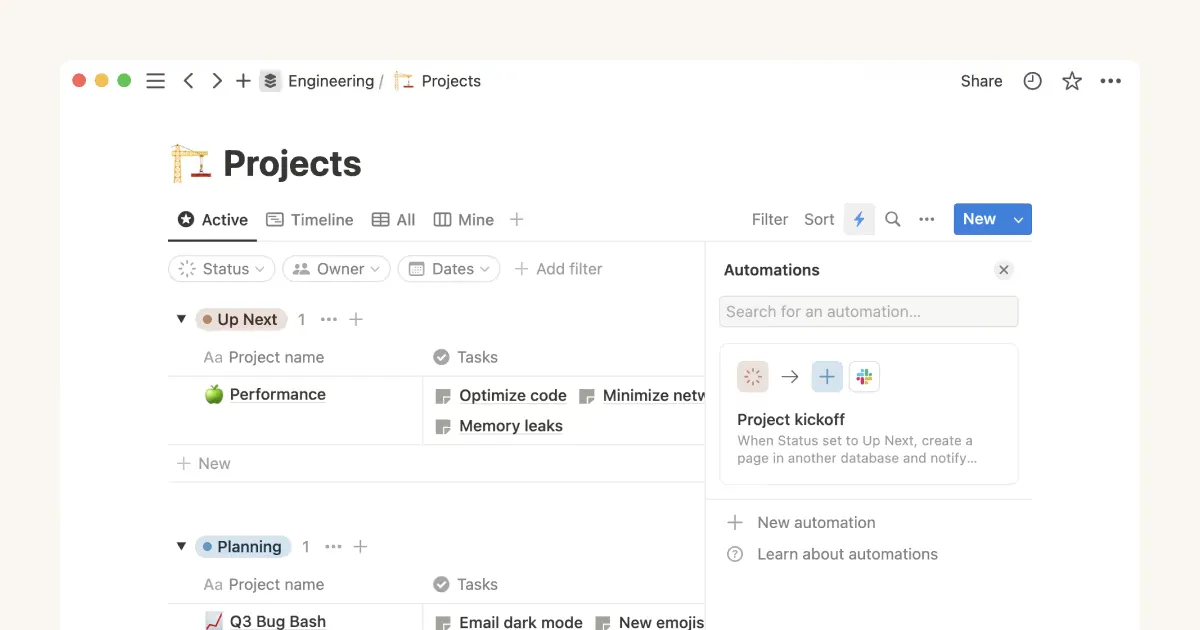 Notion Dashboard: alternatieven voor Bardeen AI
