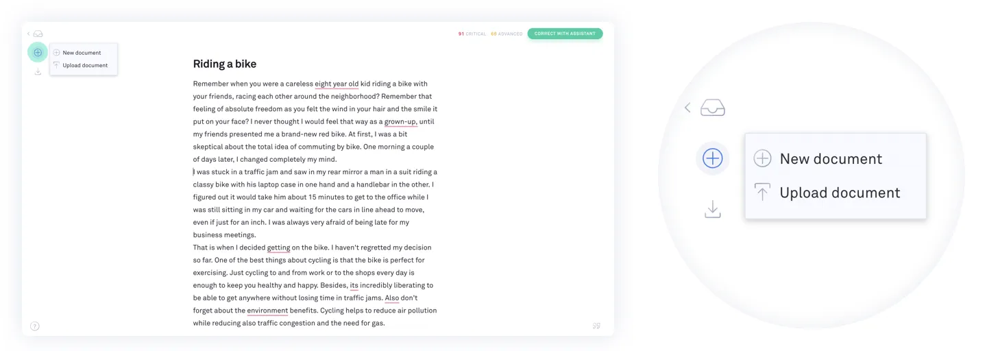 โปรแกรมสร้างแผนธุรกิจด้วยปัญญาประดิษฐ์ของ Grammarly