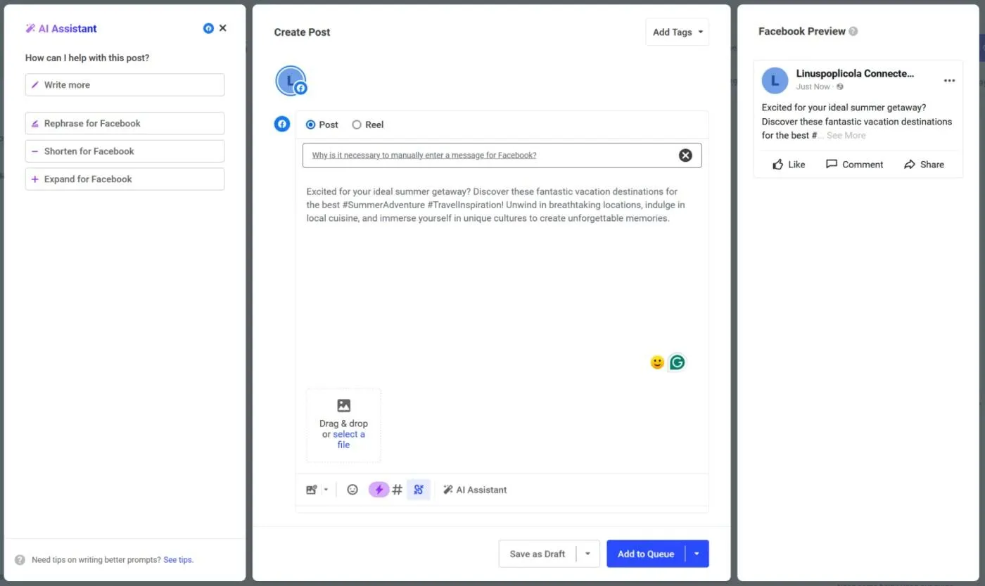 Buffer: AI termelékenységi eszközök