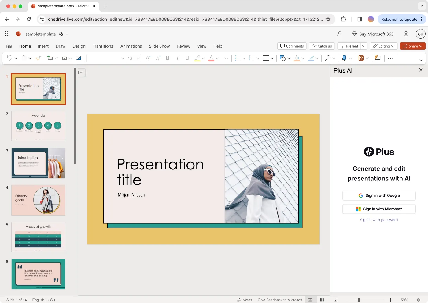 Plus IA: la mejor para integrar la IA en Google Slides.